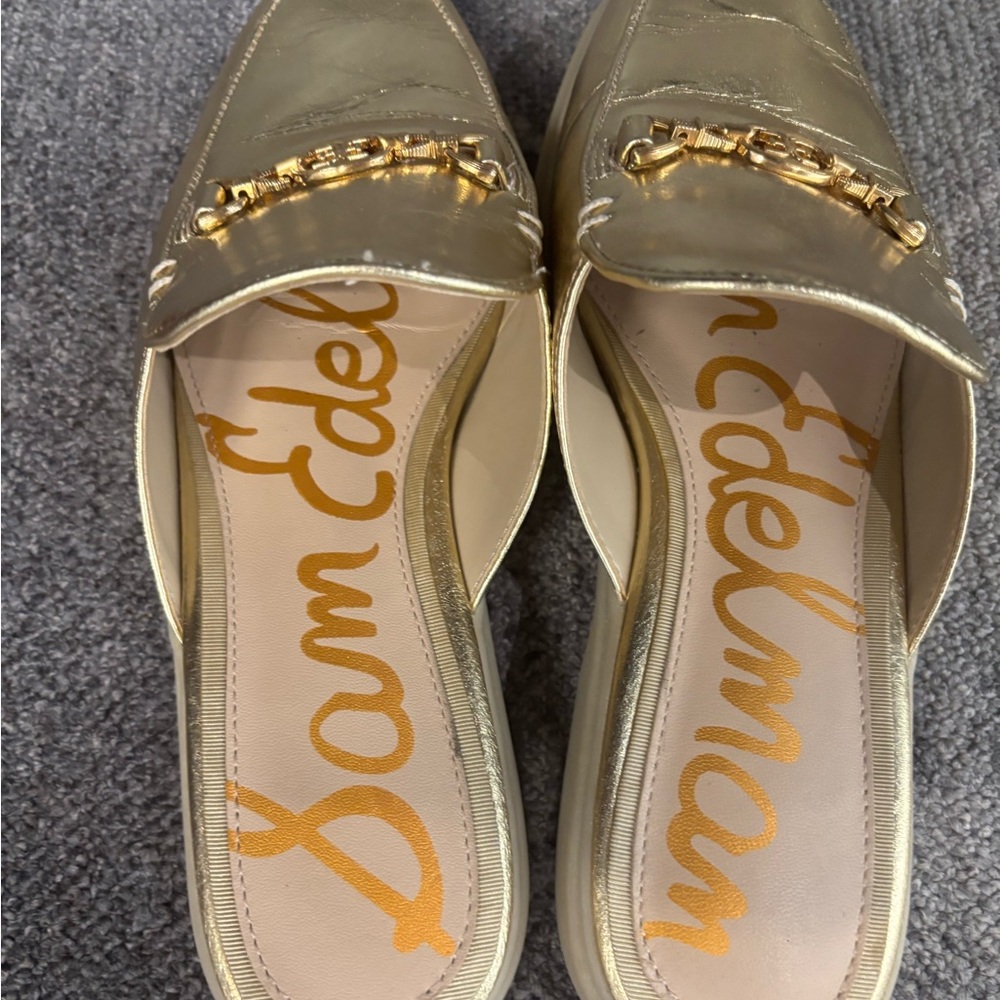 Sam Edelman Gold Women's Loafers